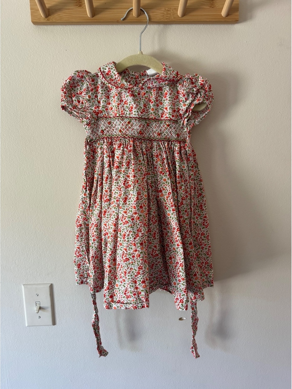 Edgehill collection 24 month fall floral smocked dress